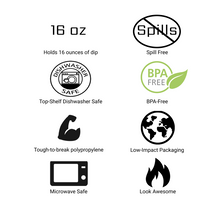 Load image into Gallery viewer, Chip Lip - The World's 1st No-Spill Bowl