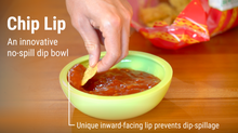 Load image into Gallery viewer, Chip Lip - The World&#39;s 1st No-Spill Bowl
